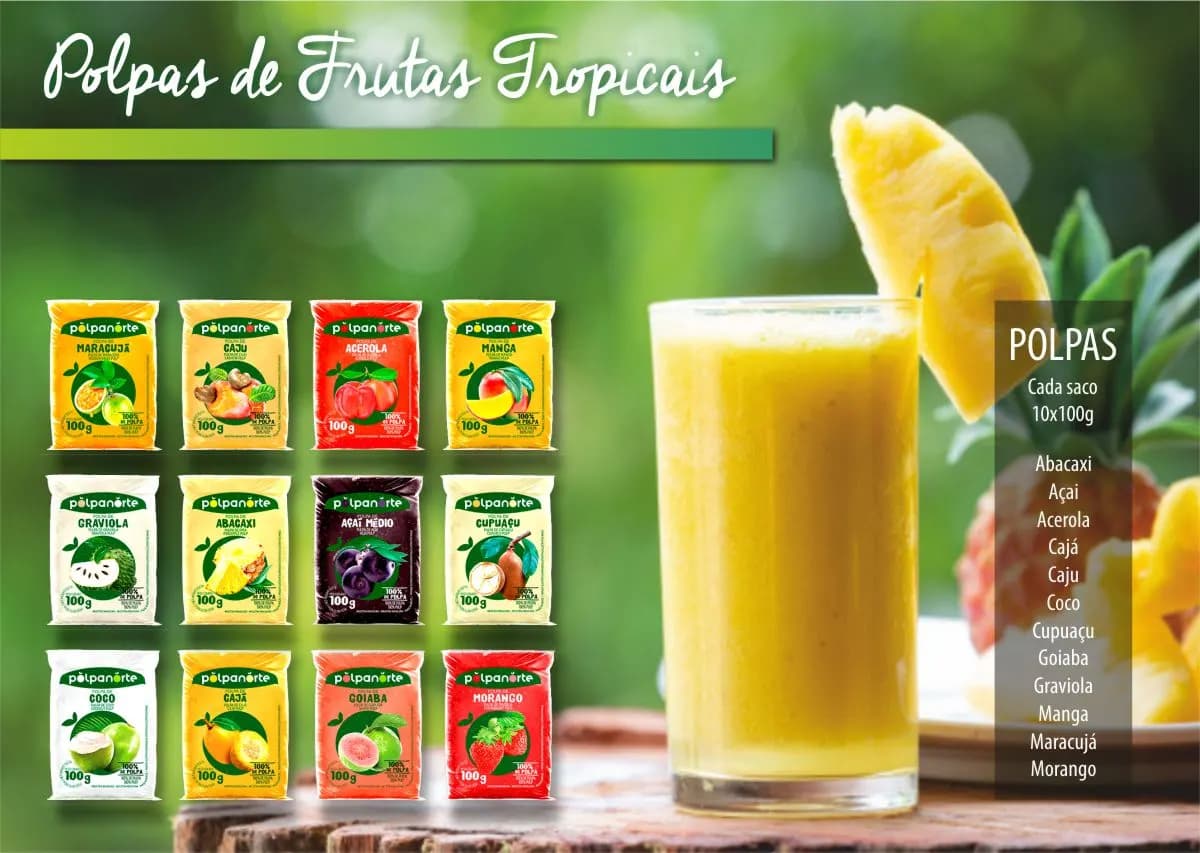 Mais Fruta frozen fruit pulp packs