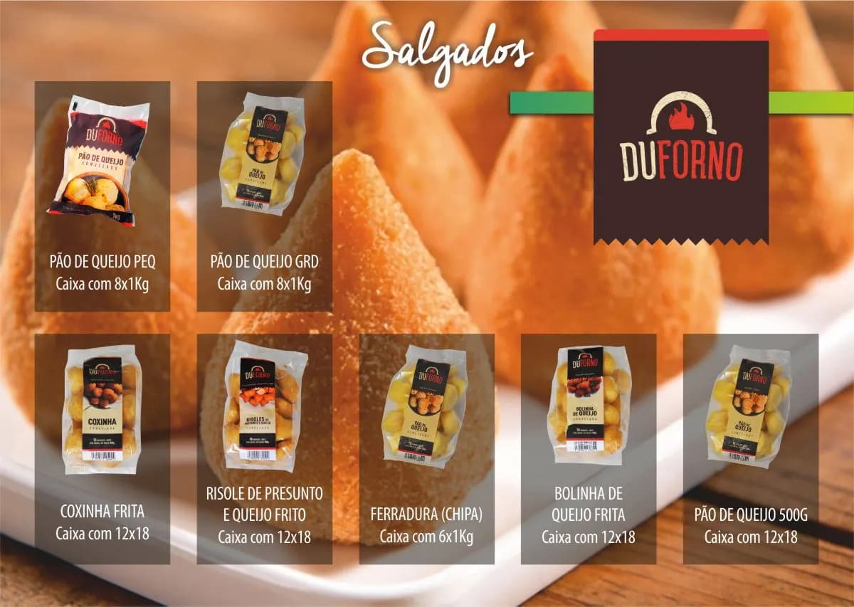 Brazilian savouries: coxinha, rissoles and pastel