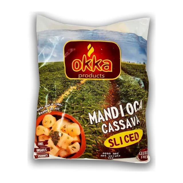 Mandioca Congelada Okka Stick (cozida-palito) 12x1kg
