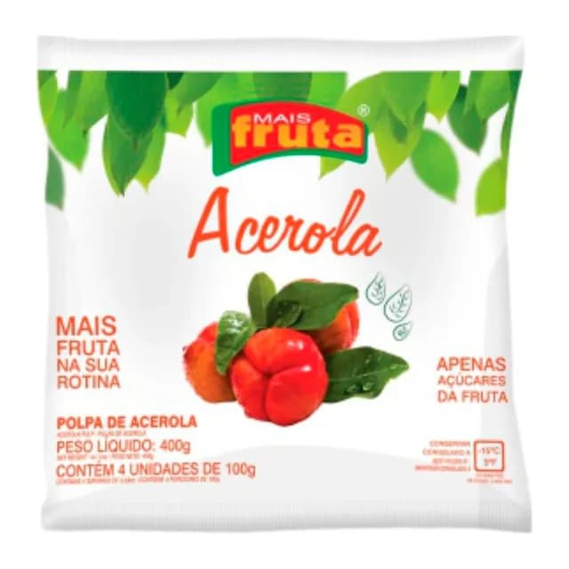 Polpa Congelada MAIS FRUTA Acerola 5x400g